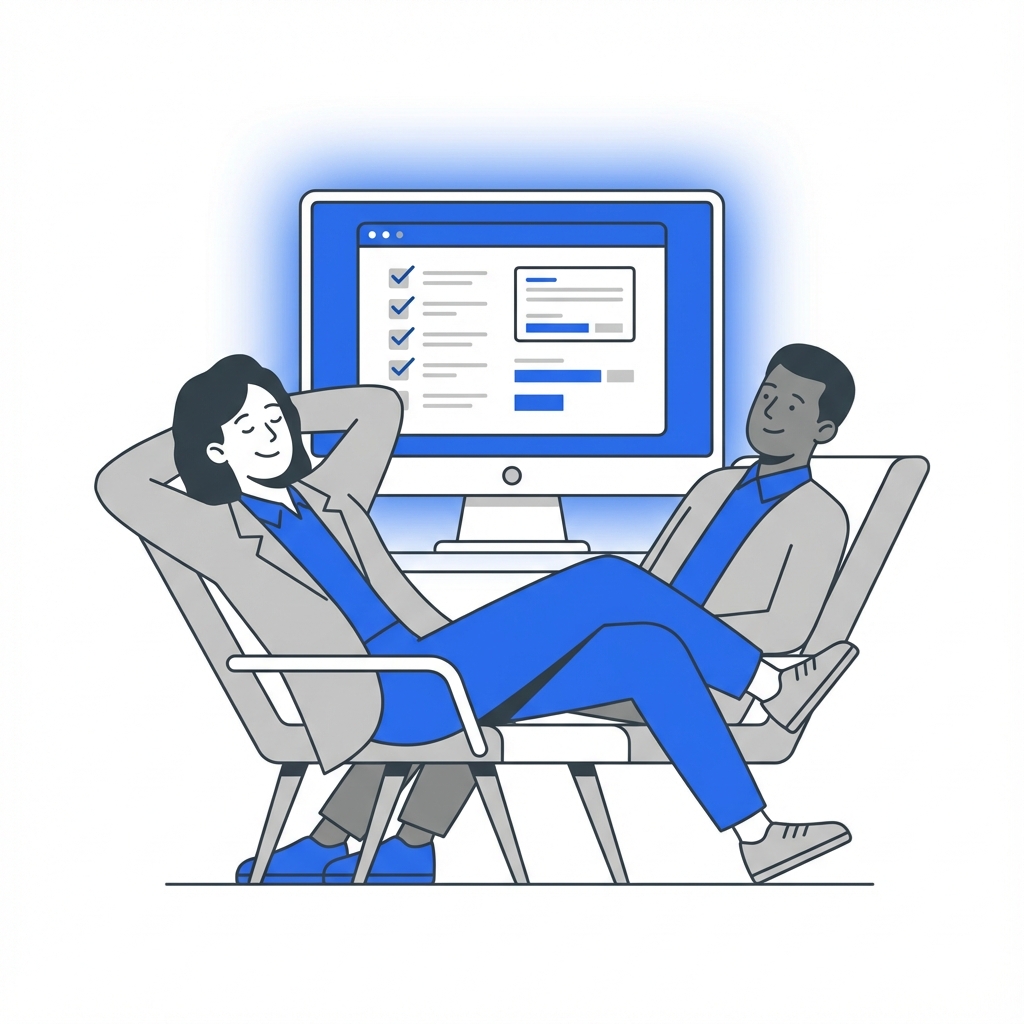 Illustration of automated form filling